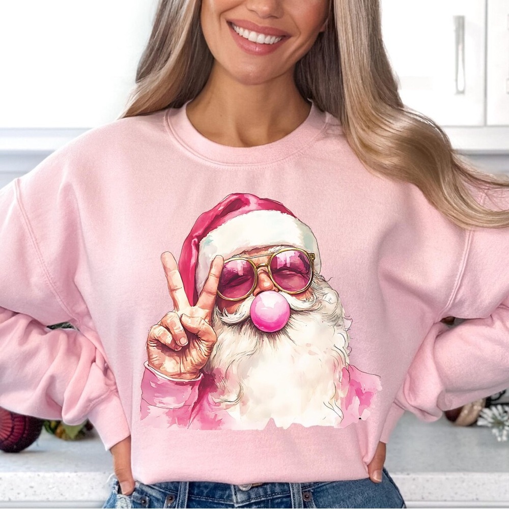 Santa Claus nursing breastfeeding sweatshirt